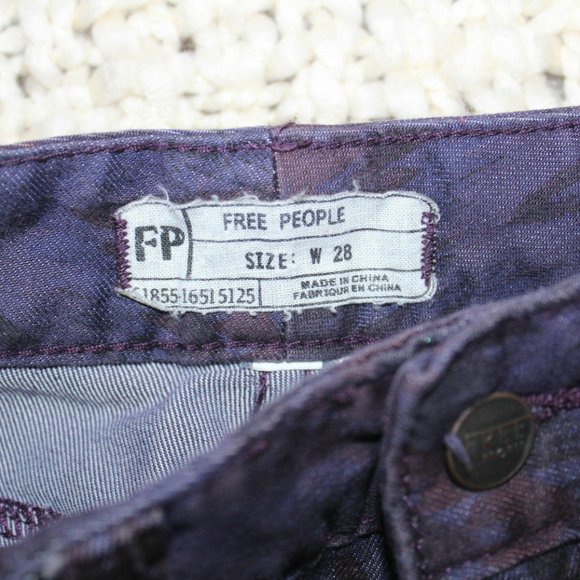 Free People Ikat Skinny Jeans/Pants - Picture 5 of 5